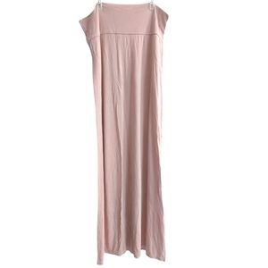 Blush pink Ardene maxi skirt. Size XL
